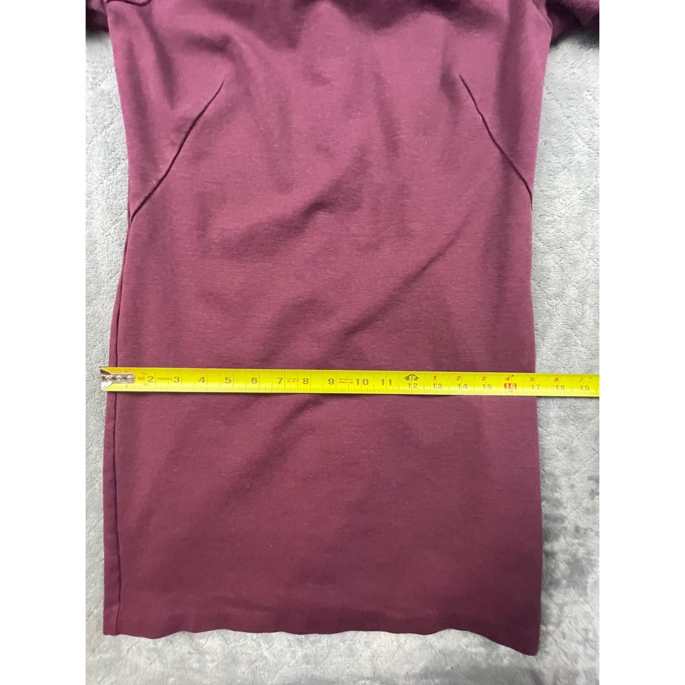 Boden Purple Pink Collar Keyhole Neck 3/4 Sleeve Lined Dress US 2R Colorblock - Picture 7 of 12